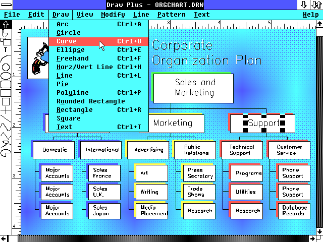 Micrografx Draw Plus 1.1 - Edit 2
